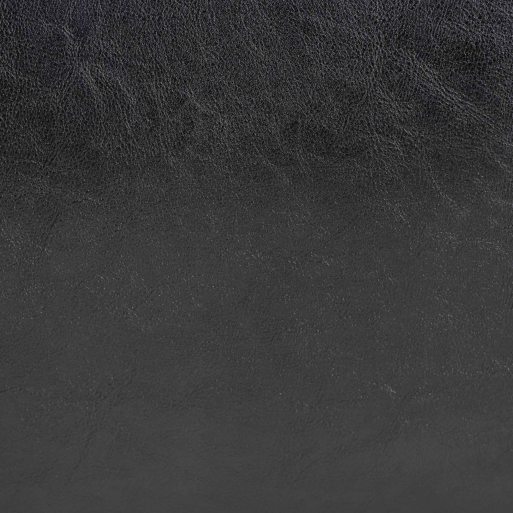 Alt View 4. Baxton Studio - Manchester Ottoman - Black.