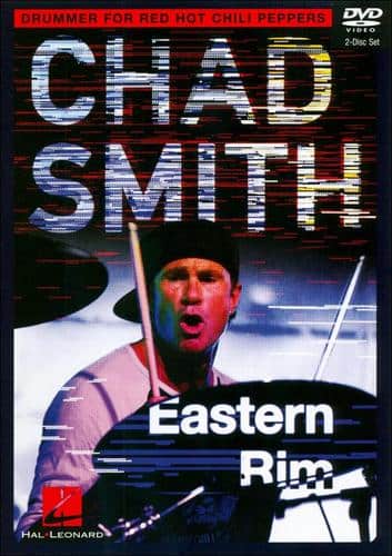 Front. Hal Leonard - Chad Smith: Eastern Rim Drum Instructional Book and 2-DVD Set - Blue.