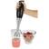Alt View 14. Kalorik - 2-Speed Hand Blender - Black/stainless steel.