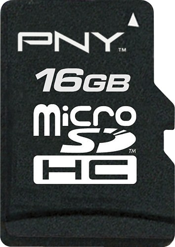  PNY - 16GB microSD Class 4 Memory Card
