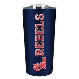 The Fanatic Group - Ole Miss Rebels 18oz. Stainless Soft Touch Tumbler - Multicolor