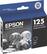 Alt View 1. Epson - 125 Standard Capacity Ink Cartridge - Black.