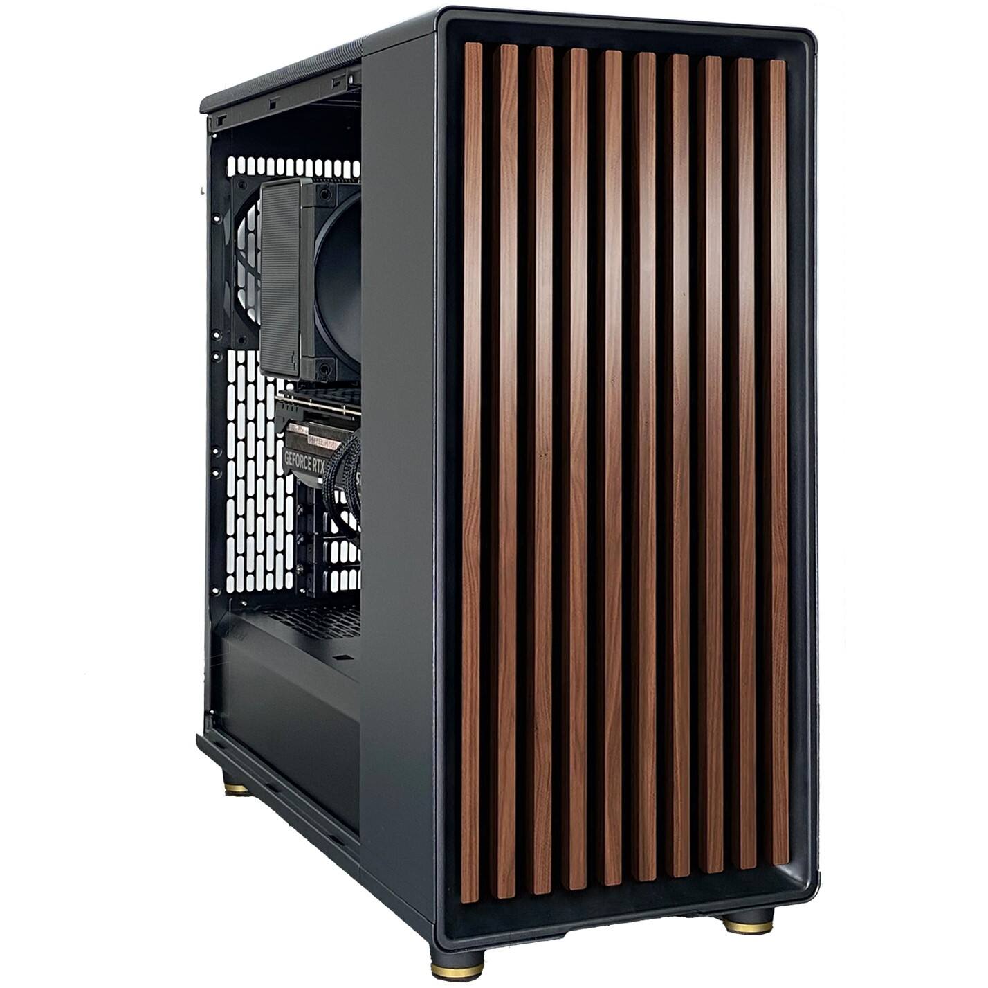 Alt View 6. Cobratype - Elevate Gaming Desktop - AMD Ryzen 9 9900X - 32GB DDR5 Memory - AMD Radeon RX 9070 XT - 2TB NVMe - Black.