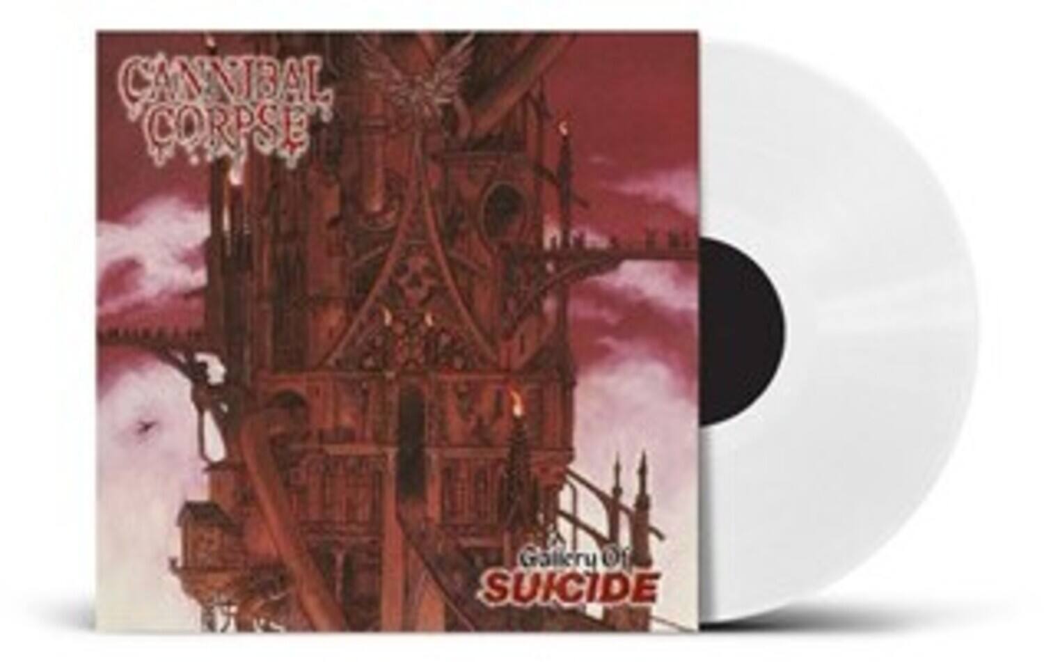 Cannibal Corpse - Gallery Of Suicide - UK Exclusive White Vinyl - VINYL LP