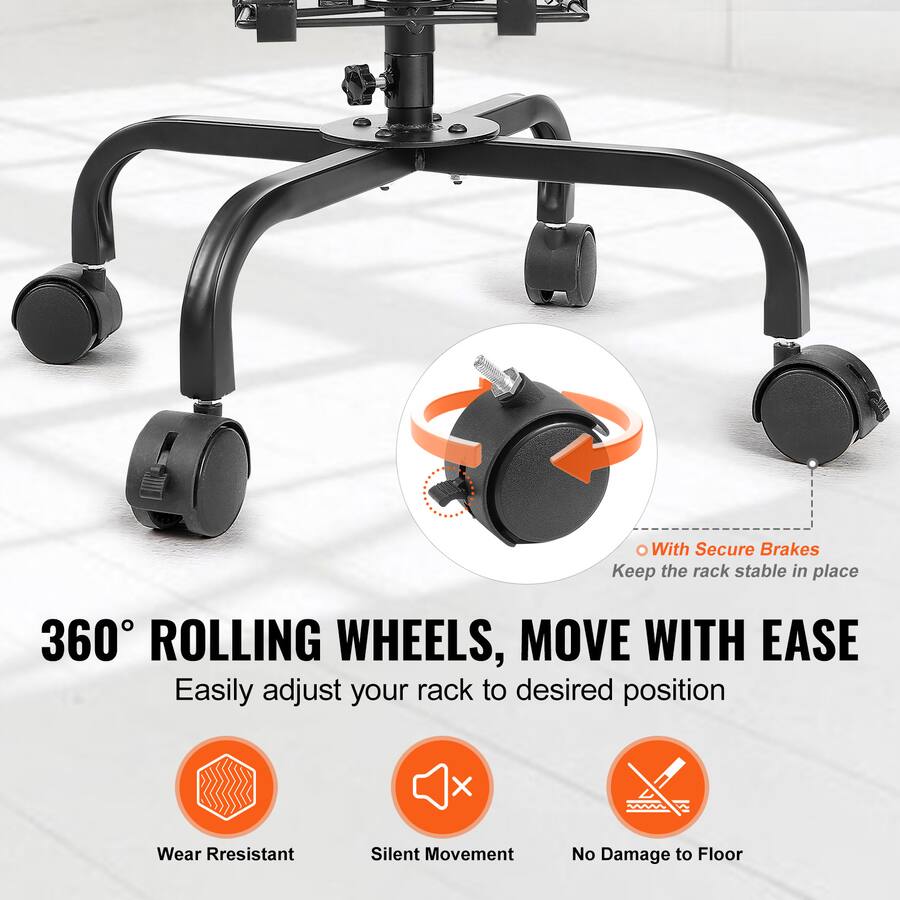 VEVOR Rotating Postcard Brochure Display Stand, 360° Spinning Card ...