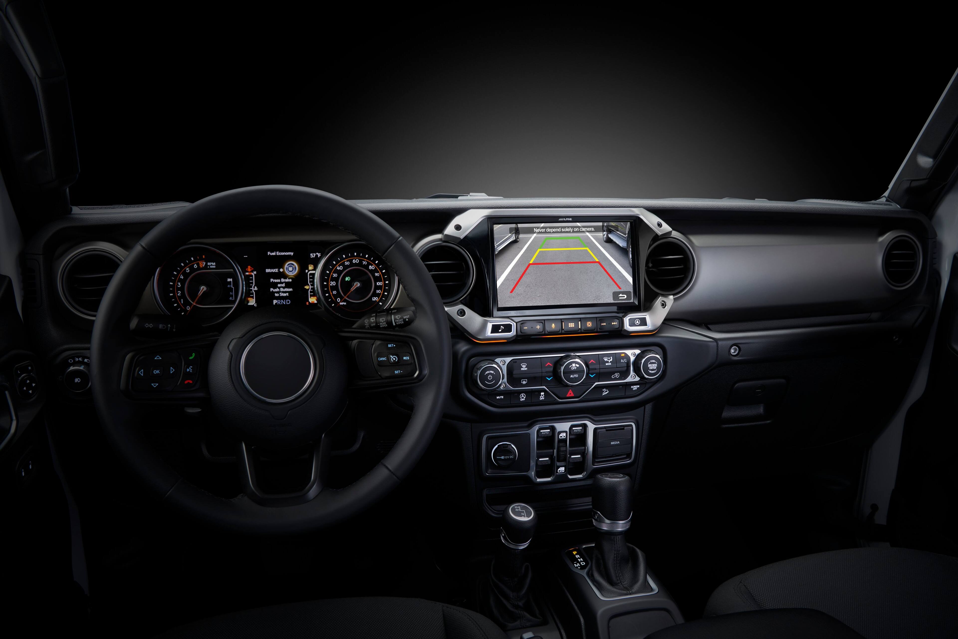 Alt View 14. Alpine - 9" Android Auto and Apple CarPlay Bluetooth Digital Media Receiver - Black.