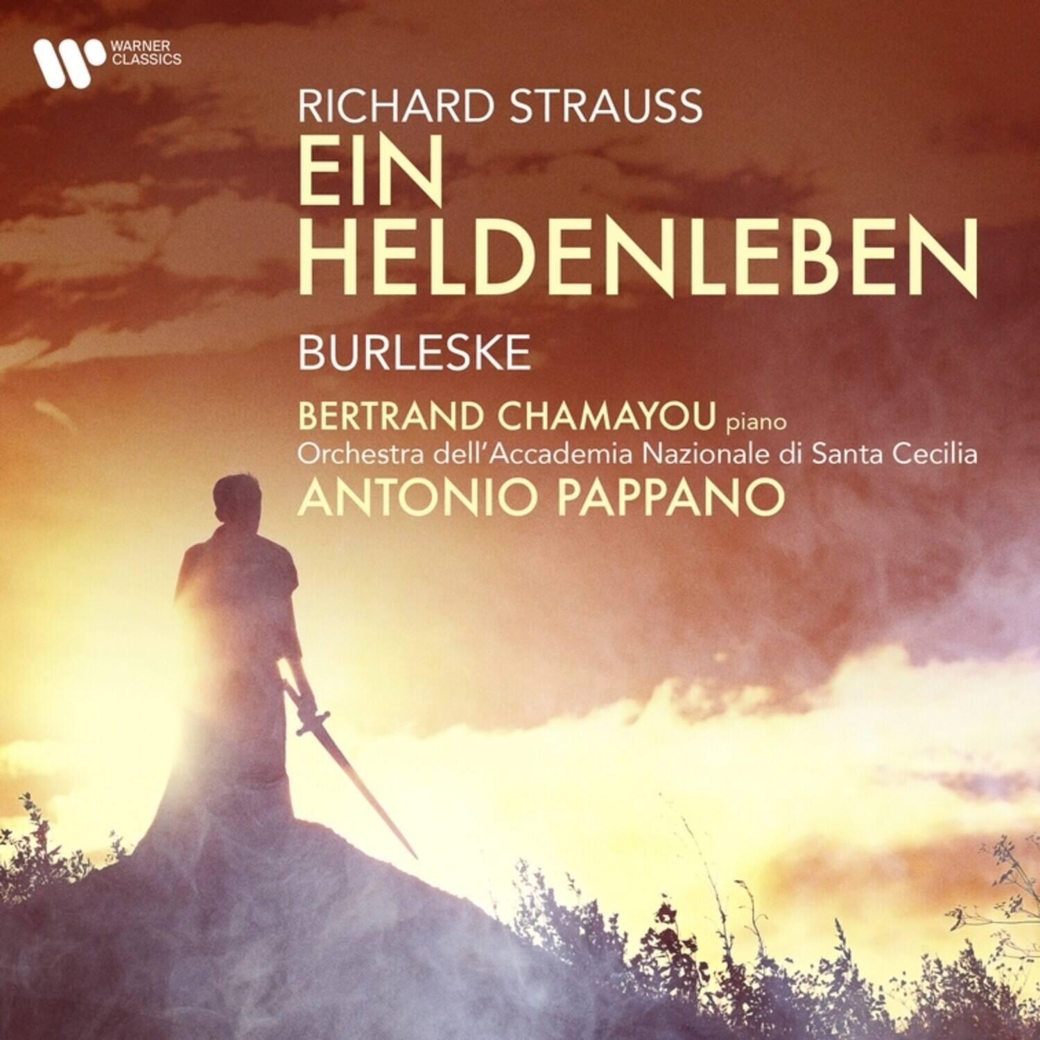 WARNER CLASSICS

RICHARD STRAUSS  
EIN HELDENLEBEN  
BURLESKE

BERTRAND CHAMAYOU piano  
Orchestra dell'Accademia Nazionale di Santa Cecilia  
ANTONIO PAPPANO