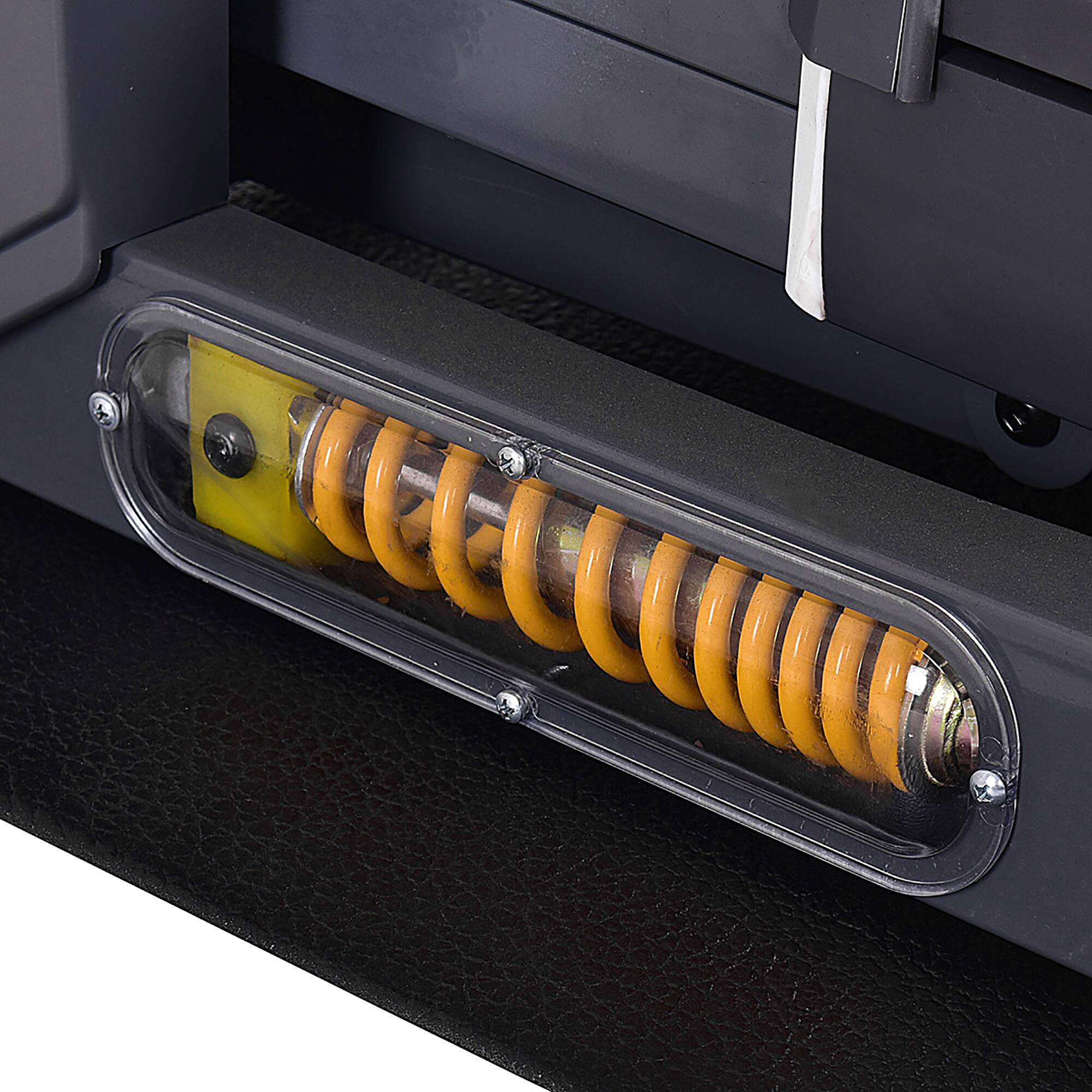 Alt View 13. Costway - 60''x26'' Treadmill Mat Large Floor Protector Exercise Fitness Gym Equipment Mat - Black.