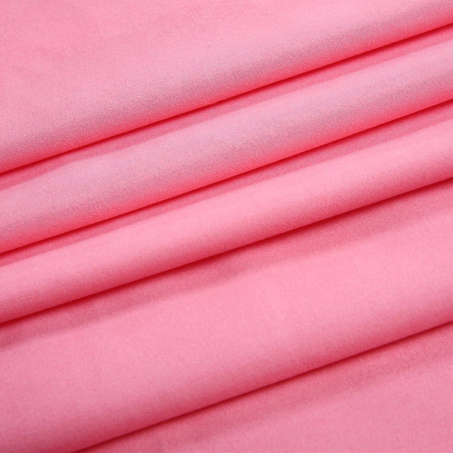 Alt View 2. TECH SAFARI - 4 Piece Bed Sheet Set Size Peach Color 1 Flat Fitted And 2 Pillow Cases Brushed Microfiber Sheets Deep Pock - Stripe Black&white Full.