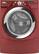 Front Standard. Whirlpool - Duet 3.9 Cu. Ft. 12-Cycle High-Efficiency Washer - Cranberry Red.