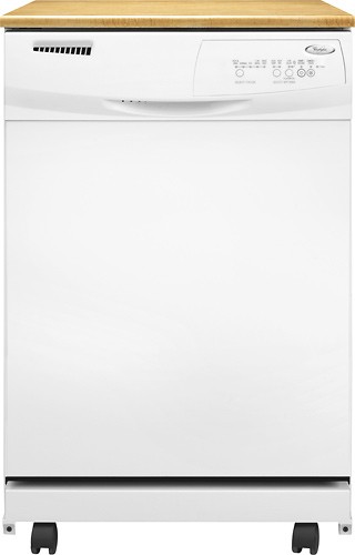 WHIRLPOOL 24 INCH PORTABLE DISHWASHER 5 CYCLE HI