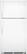 Front Standard. Frigidaire - 14.8 Cu. Ft. Top-Mount Refrigerator - White.