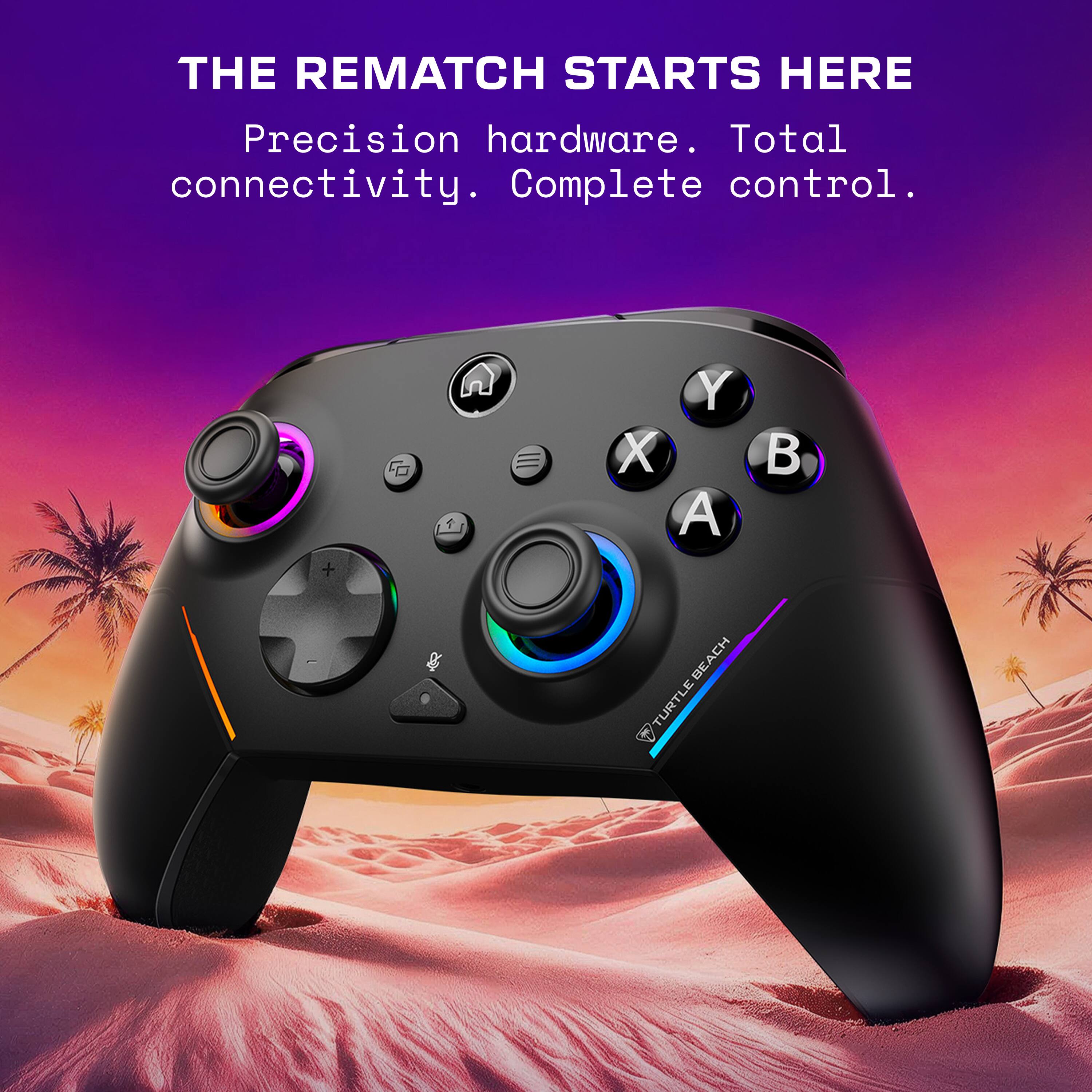 THE REMATCH STARTS HERE

Precision hardware. Total connectivity. Complete control.

2

Y X A BEACH TURTLE