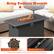 Bring Endless Warmth
50,000 BTU Heat Output
Lava Rocks
- Please do not completely cover the burner with lava rocks when igniting
Stainless Steel Burner