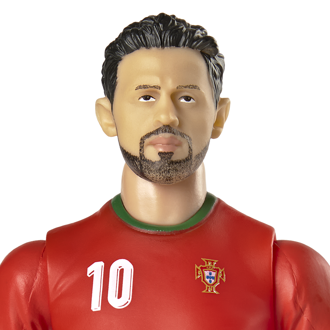 Alt View 5. Banbo Toys - Banbo Toys SOCKERS Portugal National Bernardo Silva 8" Collectible Soccer Action Figure.