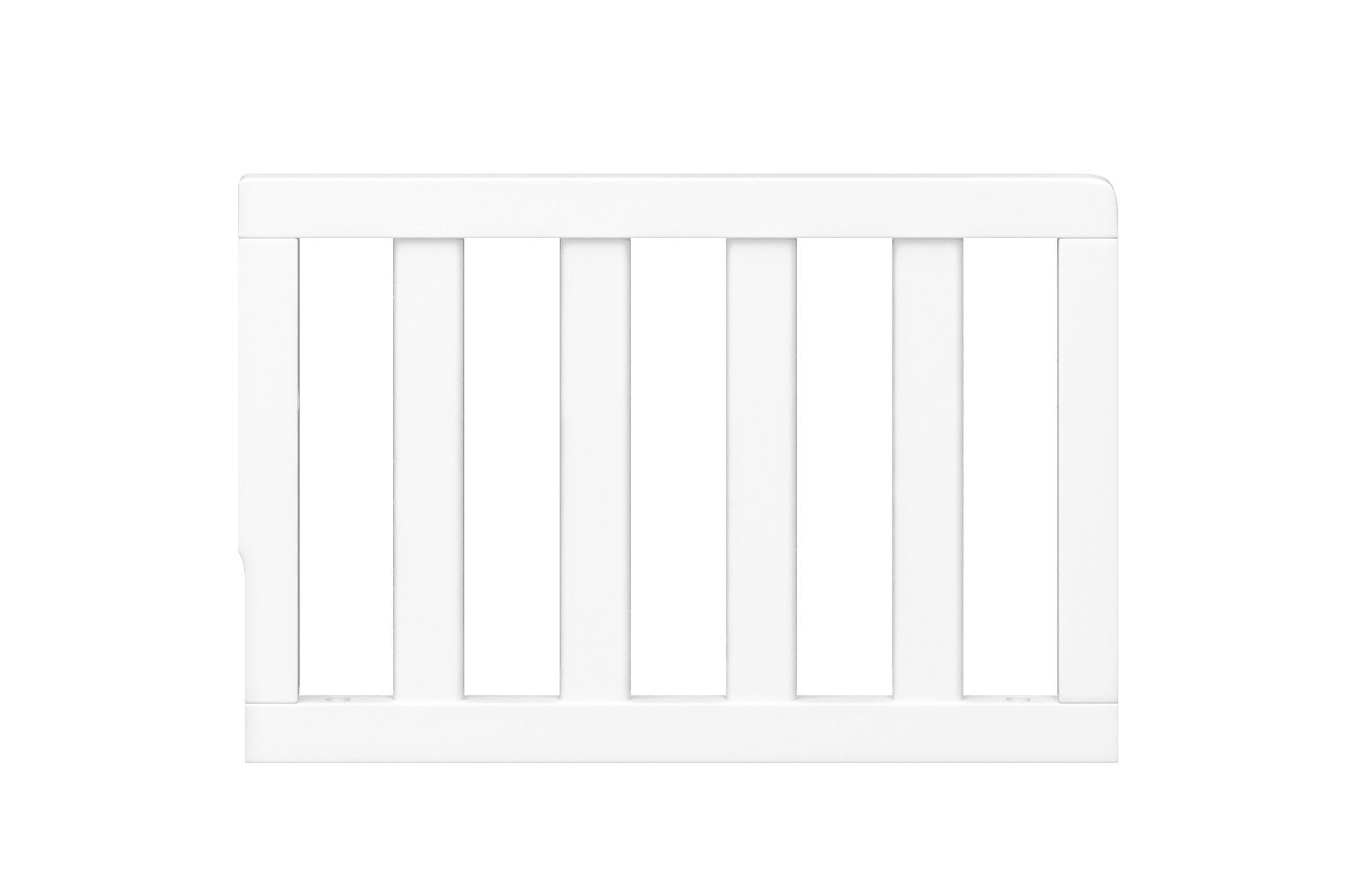 Front. Graco - Toddler Guardrail - White.