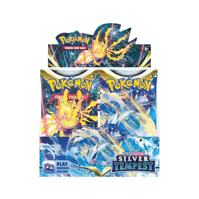 Pokemon - Sword & Shield - Silver Tempest Booster Box Pokemon - Sword & Shield - Silver Tempest Booster Box