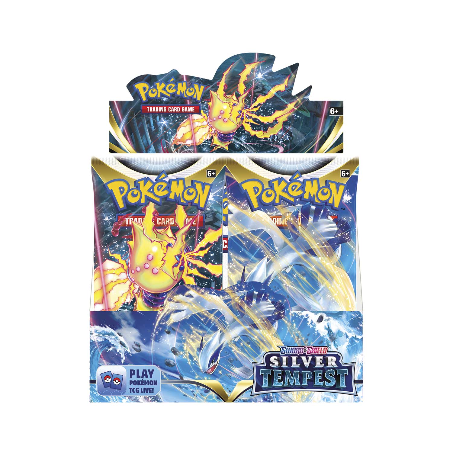 Pokémon Trading Card Game  
6+  

Pokémon Trading Card Game  
6+  

Pokémon Trading Card Game  
6+  

Play Pokémon TCG Live!  

Sword & Shield  
Silver Tempest