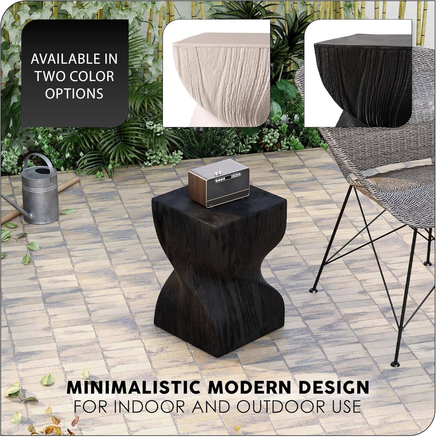 AVAILABLE IN TWO COLOR OPTIONS

MINIMALISTIC MODERN DESIGN FOR INDOOR AND OUTDOOR USE