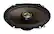 Front. Pioneer - 6" x 8" 2-way Car Speakers Aramid Fiber-reinforced IMPP cone (Pair) - Black.