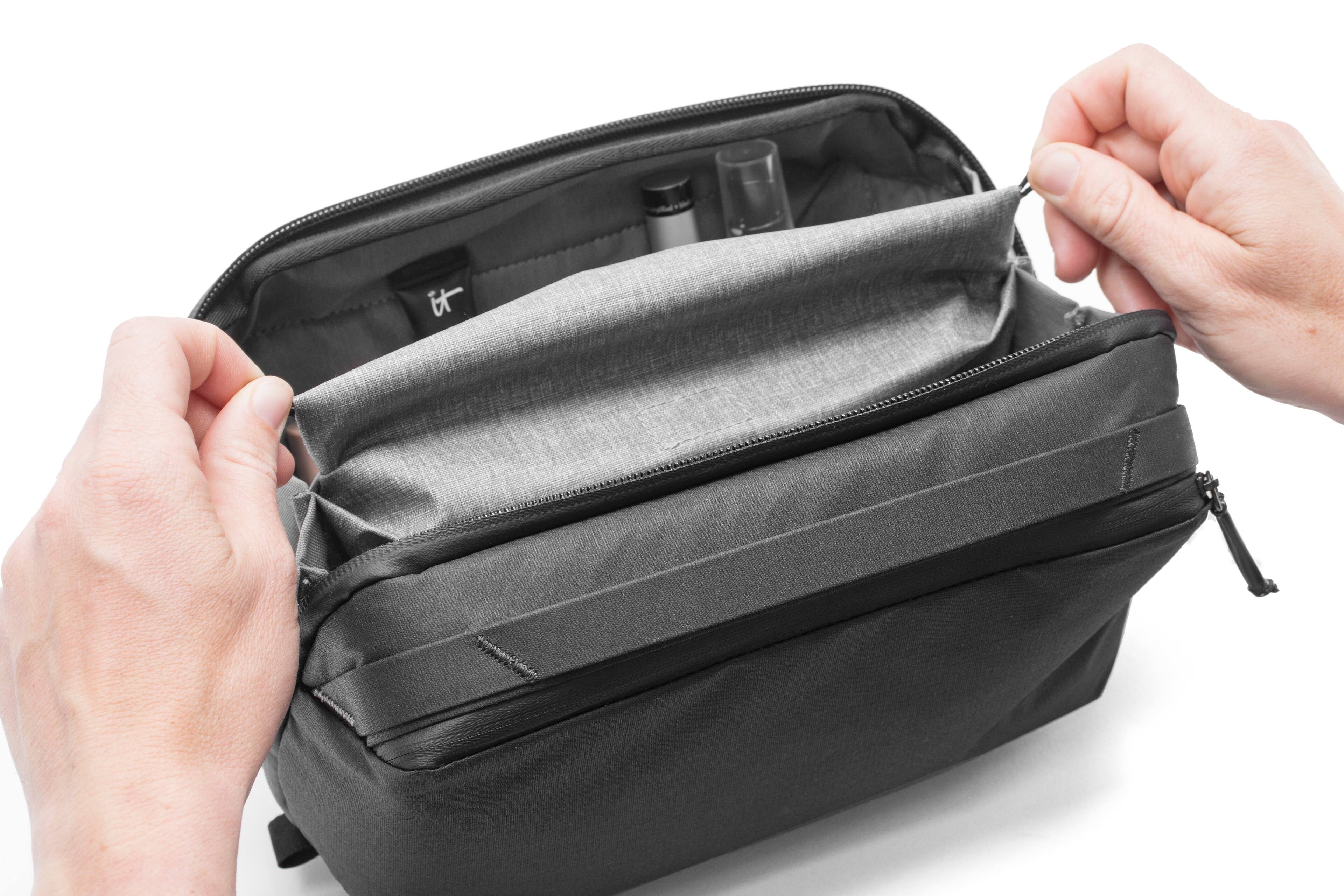 Alt View 14. Peak Design - Wash Pouch - Black.