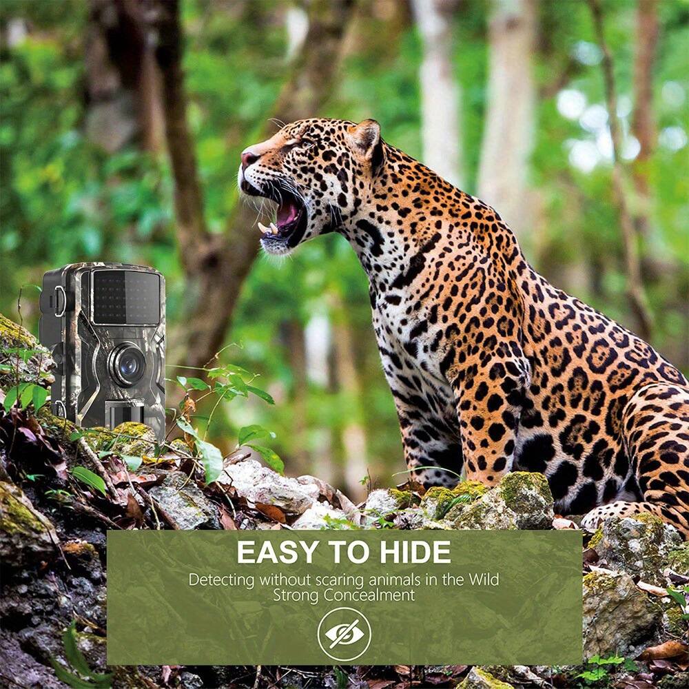 EASY TO HIDE  
Detecting without scaring animals in the Wild  
Strong Concealment