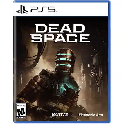 PS5
DEAD SPACE
MATURE 17+
M ESRB
MCTIVE
Electronic Arts - M (Mature 17+)
