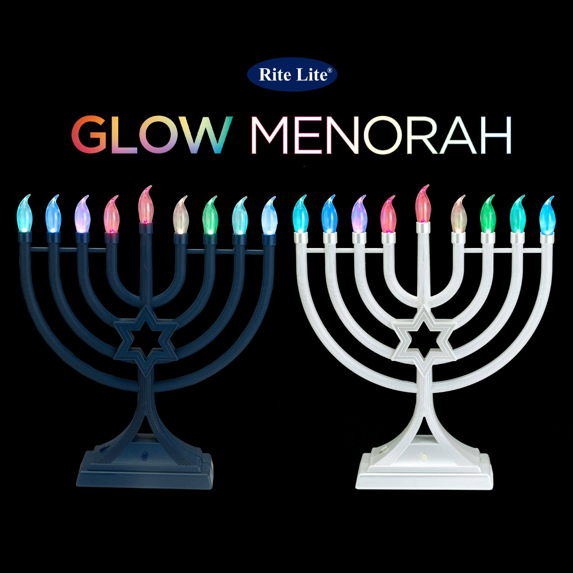 Rite Lite®  
GLOW MENORAH