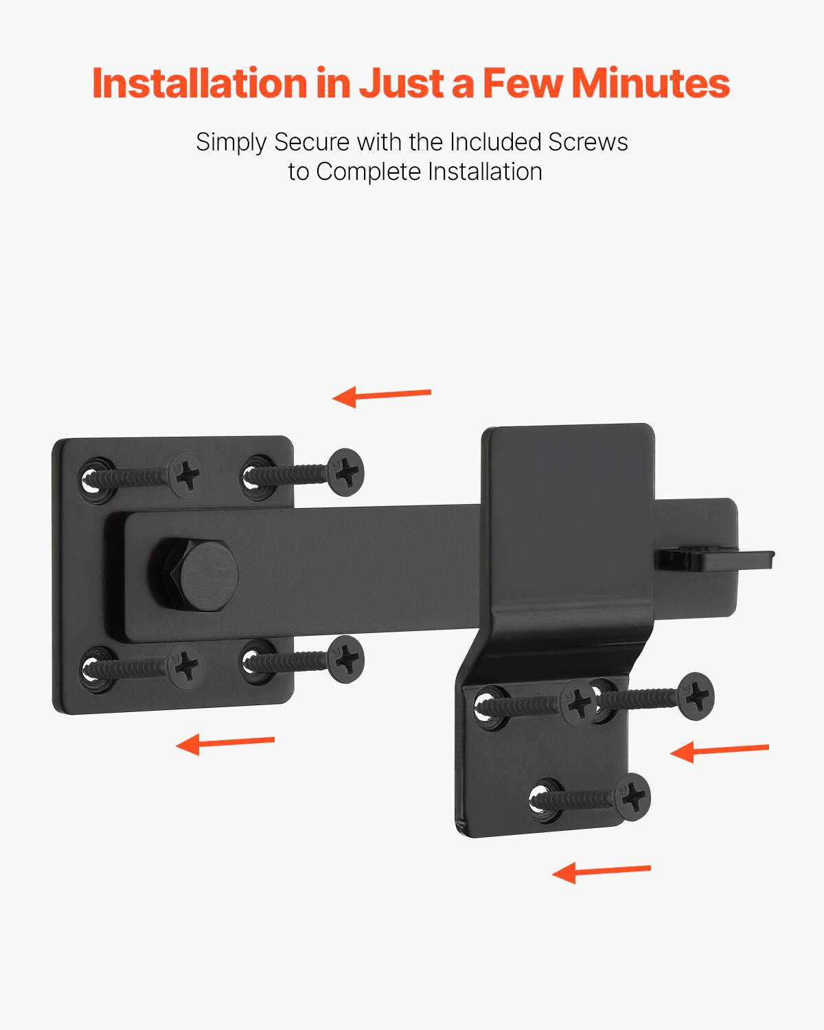 Installation in Just a Few Minutes

Simply Secure with the Included Screws to Complete Installation