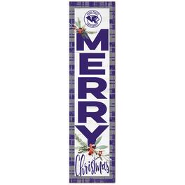 Jardine - High Point Panthers 12'' x 48'' Outdoor Christmas Leaner - White
