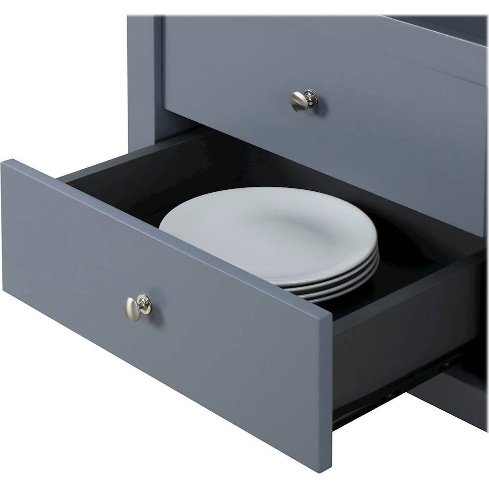 Alt View 17. Click Decor - Anson Kitchen Cart - Gray.