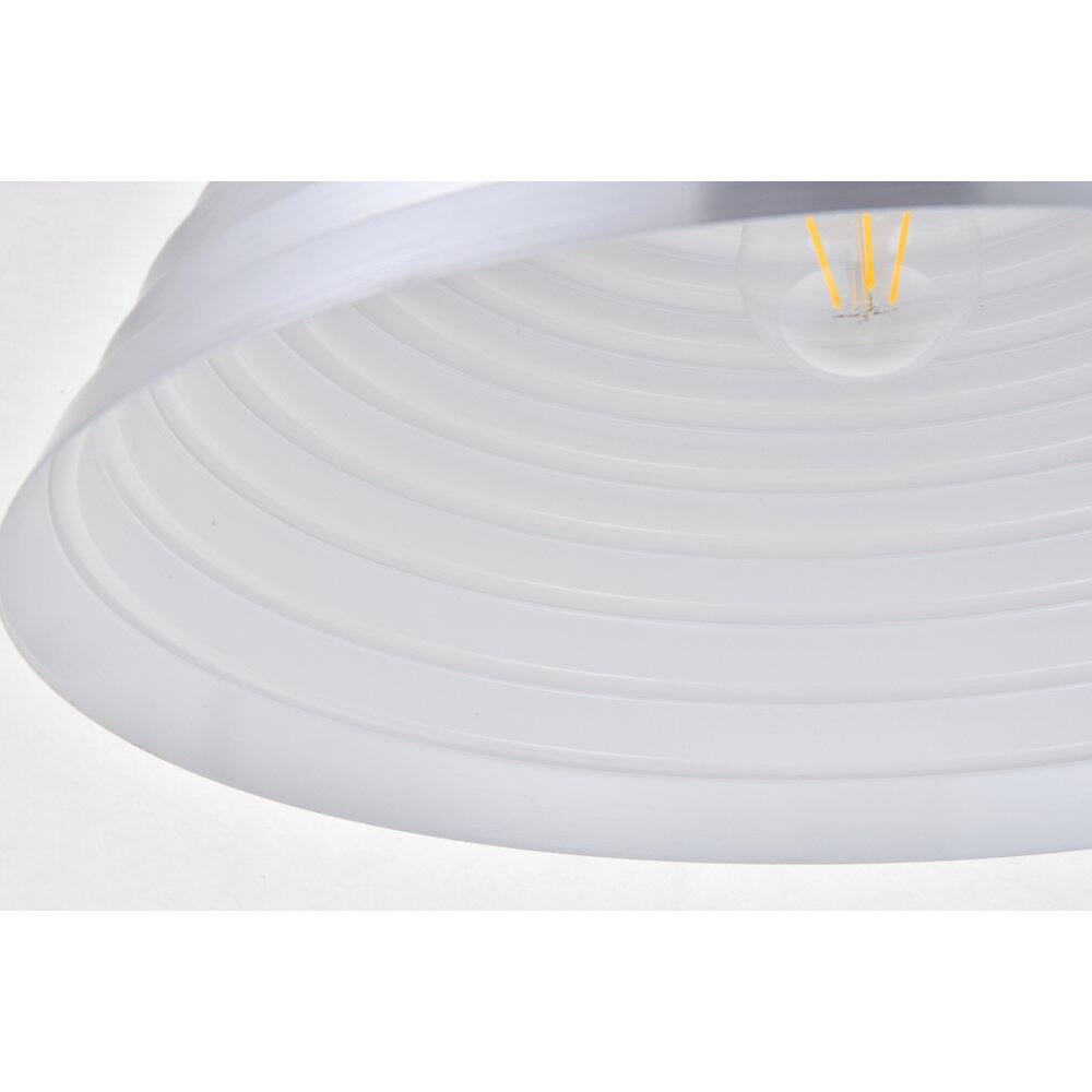 Alt View 1. Living District - Circa 1 Light Burnished Nickel Pendant - Burnished Nickel.