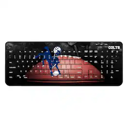 Keyscaper - Baltimore Colts Legendary Design Wireless Keyboard - Multicolor
