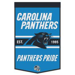WinCraft - Carolina Panthers 24" x 38" Primary Logo Banner - Multicolor