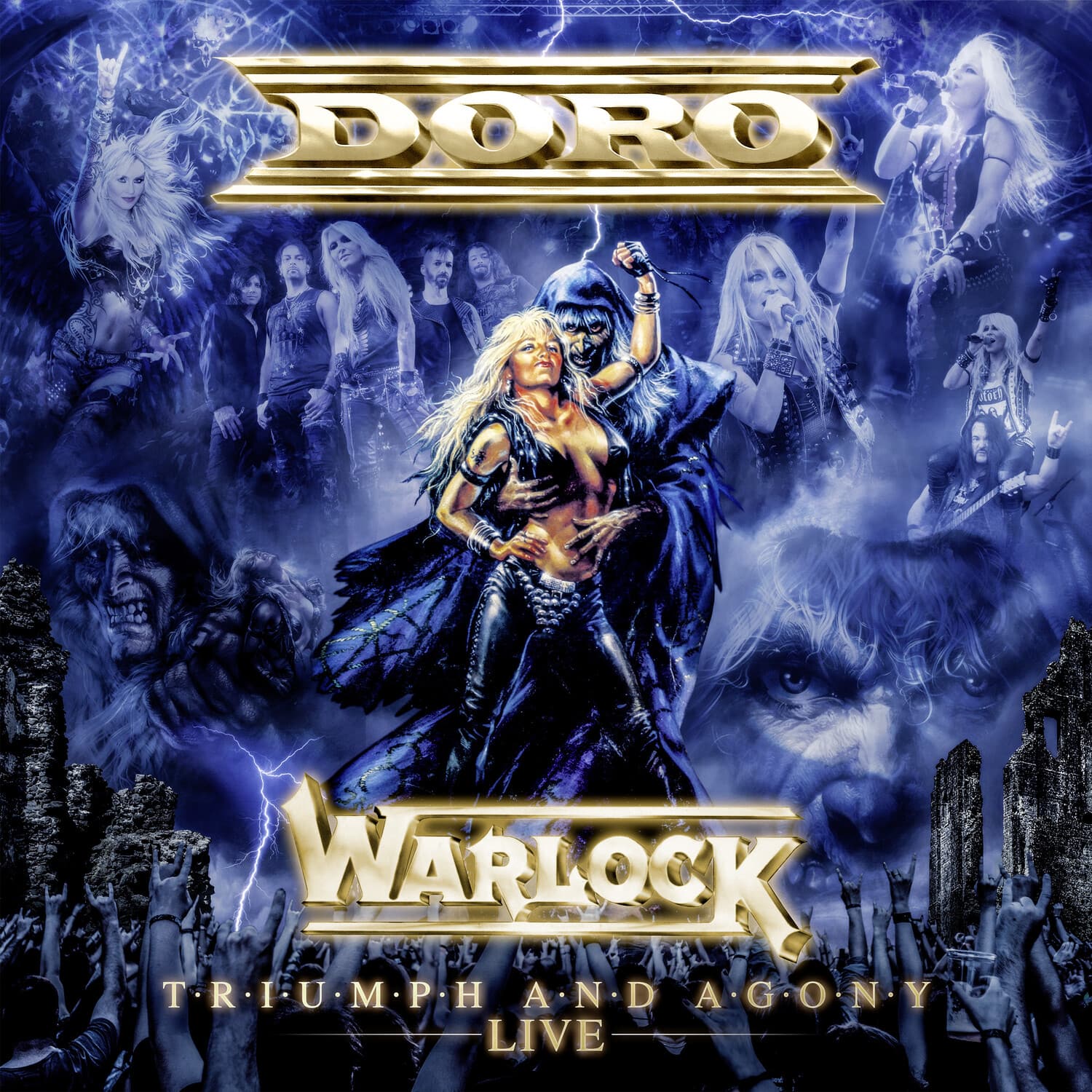 Doro - Warlock - Triumph & Agony Live (Digipak + Blu-ray)  - COMPACT DISCS