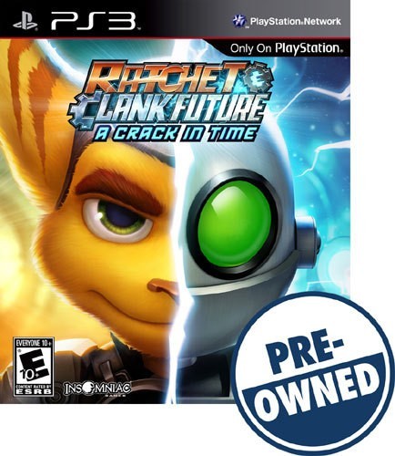  Ratchet &amp; Clank Future: A Crack in Time — PRE-OWNED - PlayStation 3