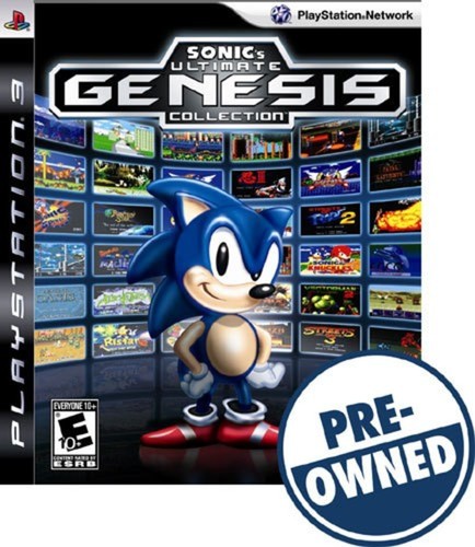  Sonic's Ultimate Genesis Collection — PRE-OWNED - PlayStation 3