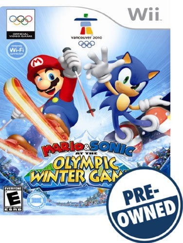  Mario &amp; Sonic at the Olympic Winter Games — PRE-OWNED - Nintendo Wii
