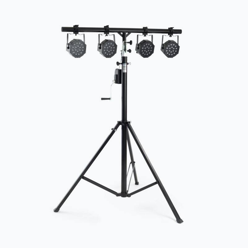 Alt View 3. On Stage Stands - On-Stage LS9900B Crank Up Lighting Stand - Black.