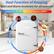 Dual Function of Keeping Cool and Warm Available for all seasons
Cooling up to 35.6°F
- Cola
- Skincare
- Water
Warming up to 149°F
- Chocolate
- Cheese
- Milk
- Pizza