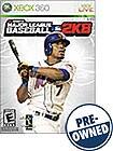 Front Detail. Major League Baseball 2K8 — PRE-OWNED - Xbox 360.