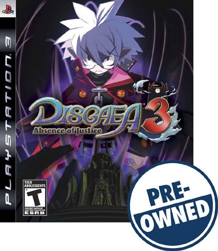  Disgaea 3: Absence of Justice — PRE-OWNED - PlayStation 3