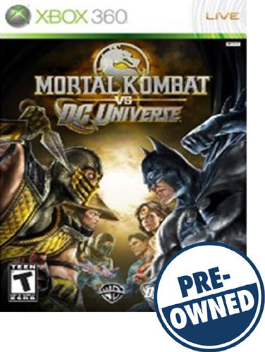  Mortal Kombat vs. DC Universe — PRE-OWNED - Xbox 360