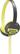 Front Standard. Sony - PIIQ Over-the-Ear Headphones - Yellow.