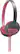 Front Standard. Sony - Triqii Headphone - Pink.