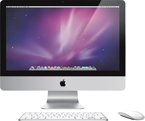  Apple - iMac® / Intel® Core™ i3 Processor / 21.5&quot; Display / 4GB Memory / 500GB Hard Drive