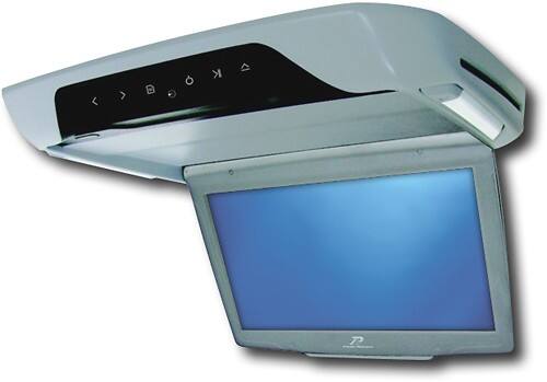 Angle Standard. Power Acoustik - 10.3" Widescreen Ceiling-Mount TFT-LCD Monitor with DVD Player.