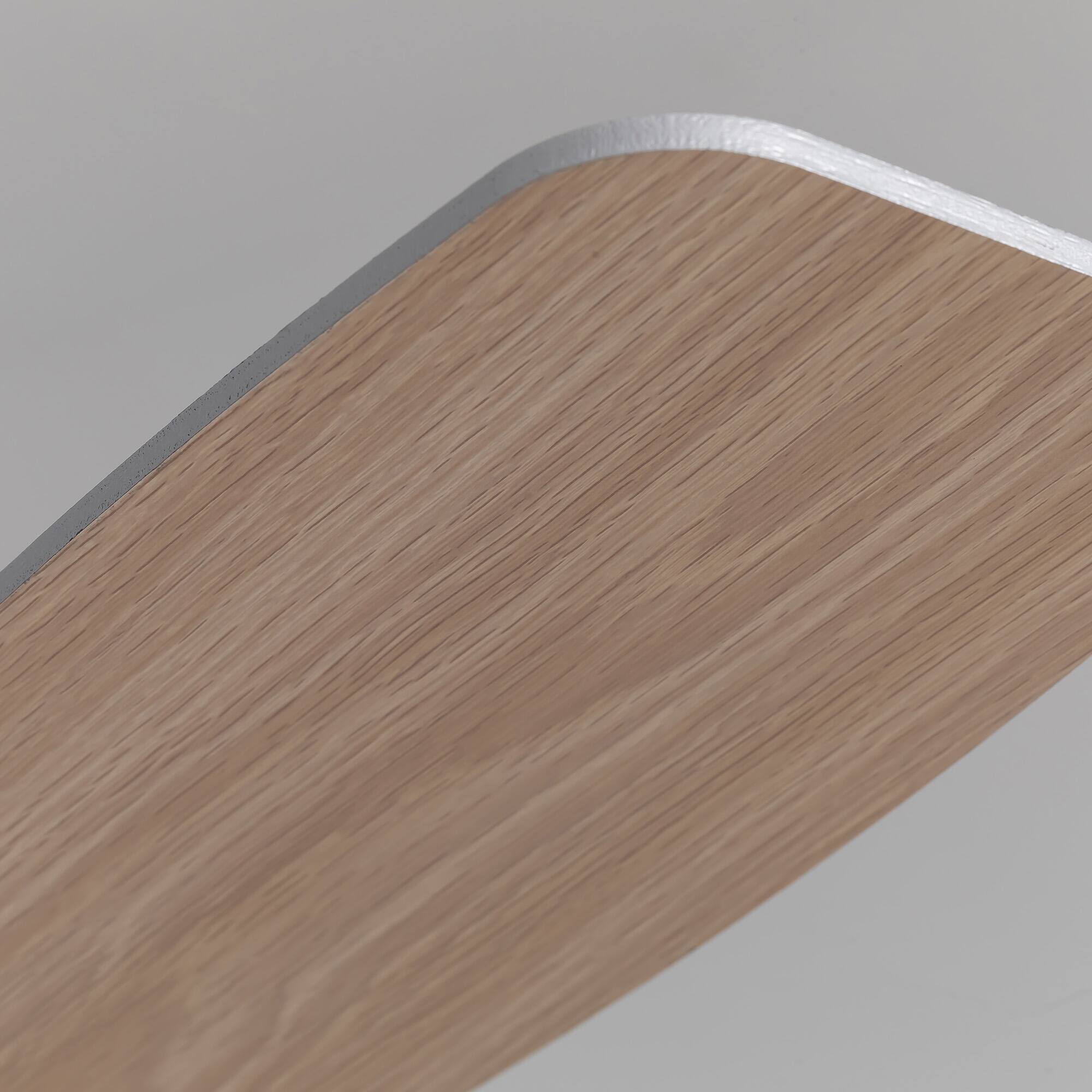 Alt View 8. Siljoy - 42 Inch Nickel Low Profile Flush Mount Ceiling Fan with Light and Remote Reversible Dimmable for Bedroom Living Room - Nickel.