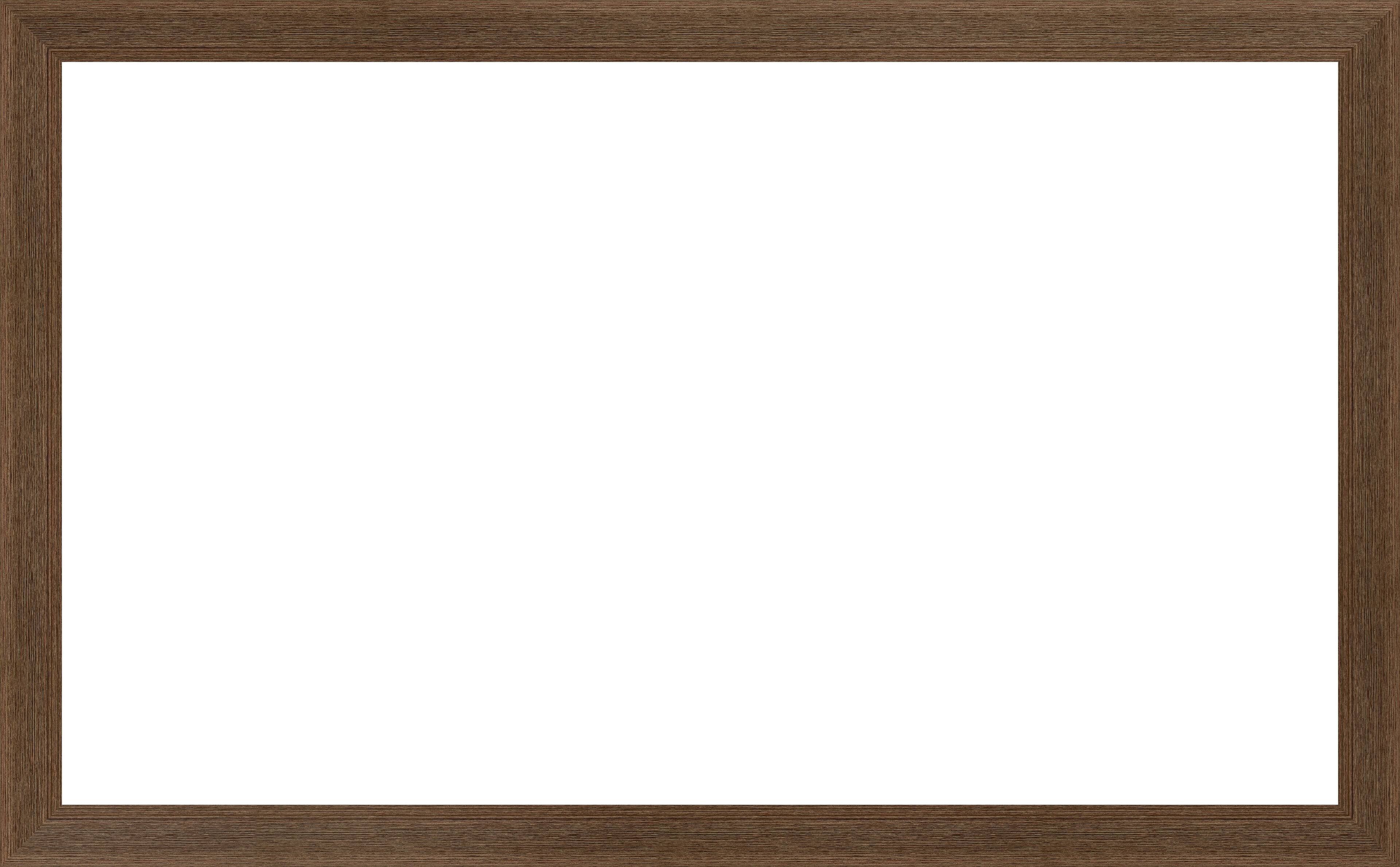 Alt View 2. Deco TV Frames - 85" Slim Bezel for Samsung The Frame and Frame Pro TV - Museum Walnut.