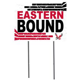 Jardine - Eastern Washington Eagles 18'' x 24'' Bound Yard Sign - White